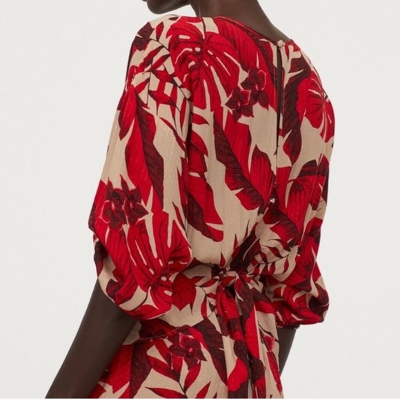 Johanna Ortiz for H&M Light Beige Leaf Pri… - Picture 6 of 10